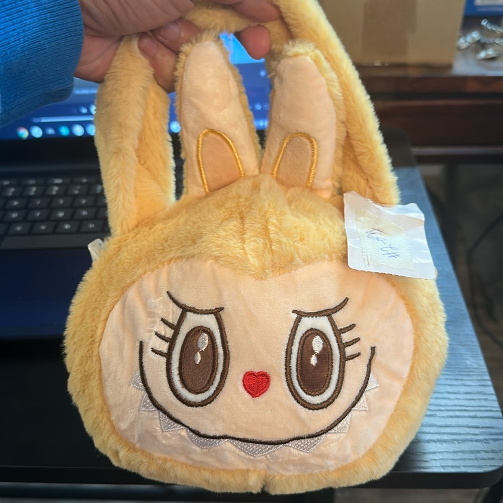 Labubu Inspired Mini Plush Handbag